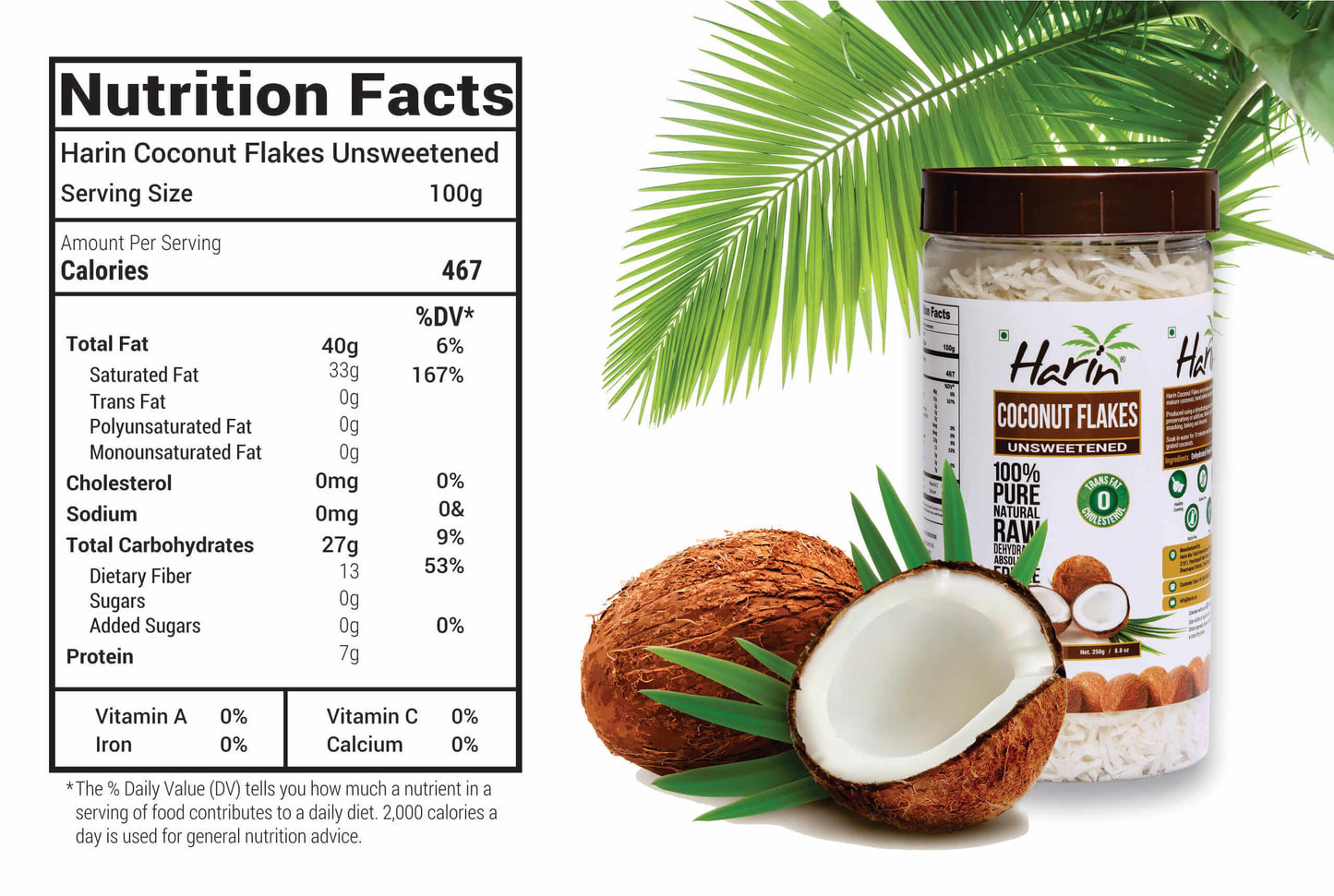 Harin Coconut Flakes
